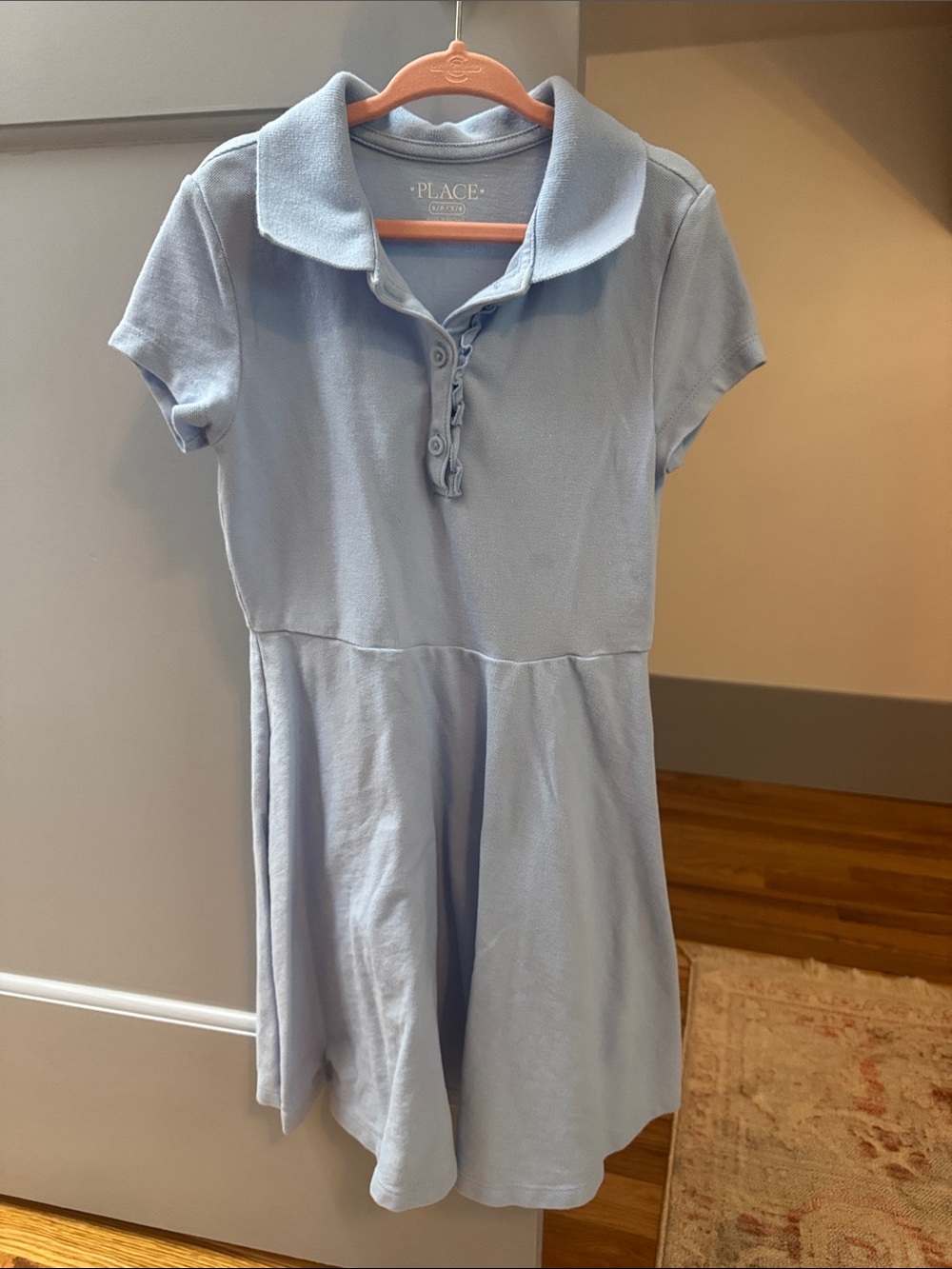 The Children's Place Pale Blue Polo Dress